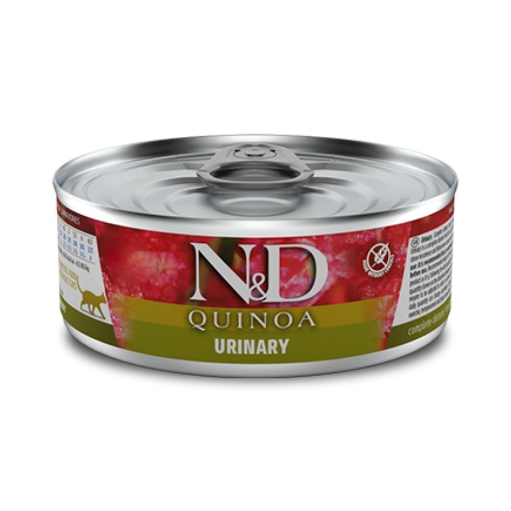 lovecats farmina n&d quinoa urinary duck 80gr