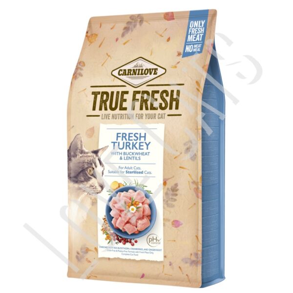 carnilove true fresh adult & sterilized turkey 1.8kg